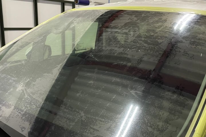 P-Shield　施工作業途中経過