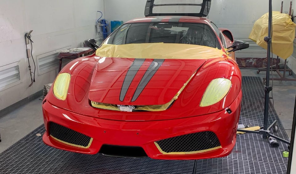 マスキングされたフェラーリ